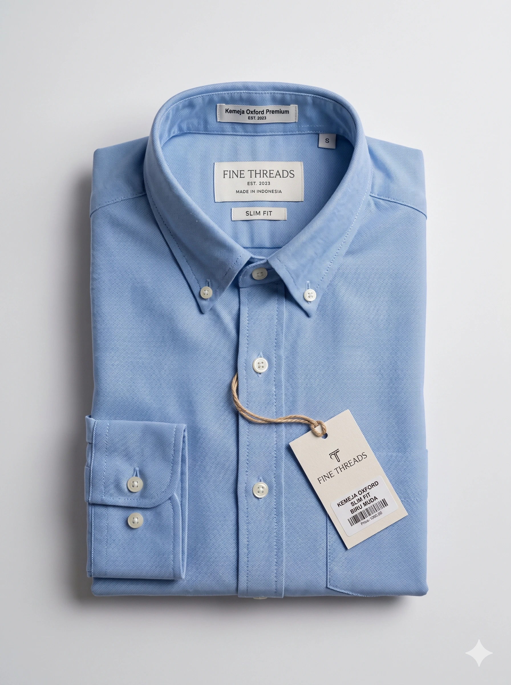Kemeja Oxford Premium Slim Fit