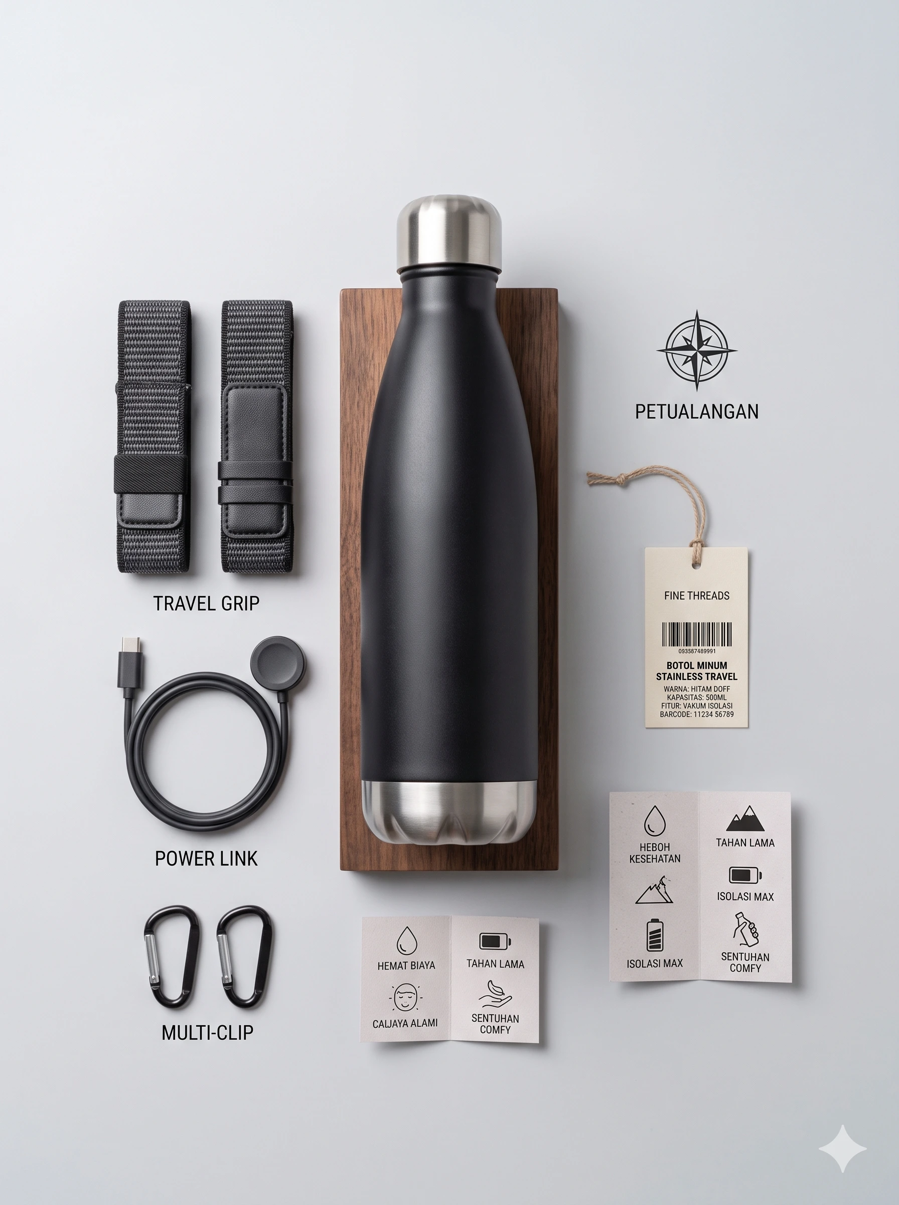 Botol Minum Stainless Travel